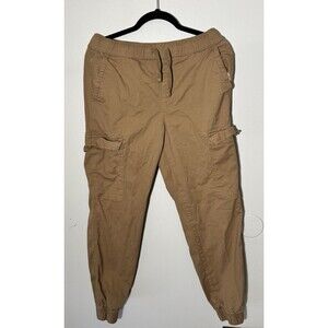 Sonoma-Men’s Dark Khaki Cargo Jogger Pants-Size Small